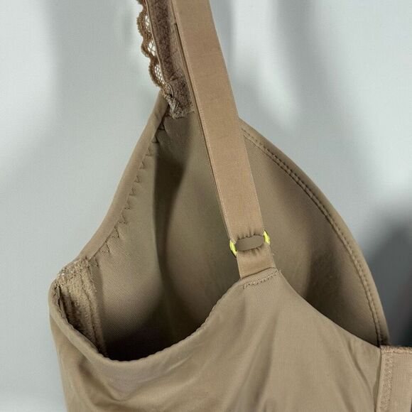 C19 Natori Pure Luxe Custom Coverage Contour Underwire Bra Size 32B 732080 - Picture 6 of 7